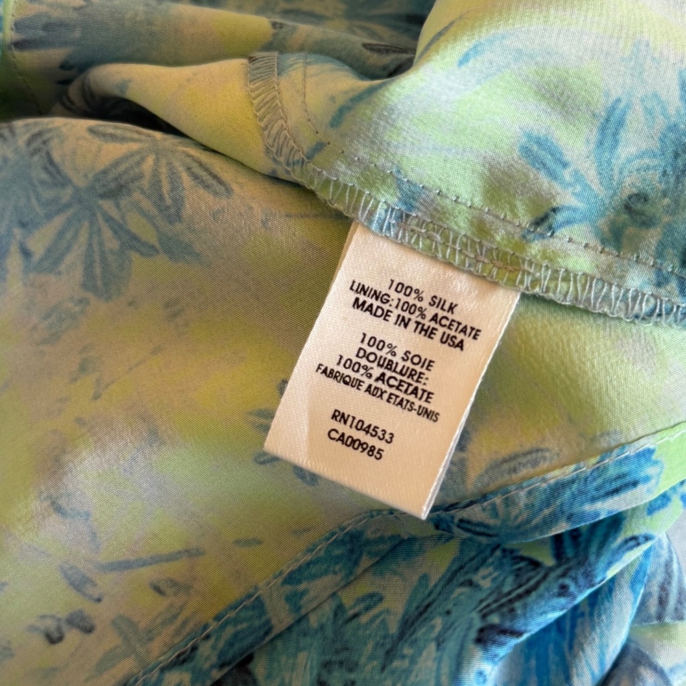 Nanette Lepore Silk Floral 2 Piece Set Summer Chic! - Picture 4 of 12